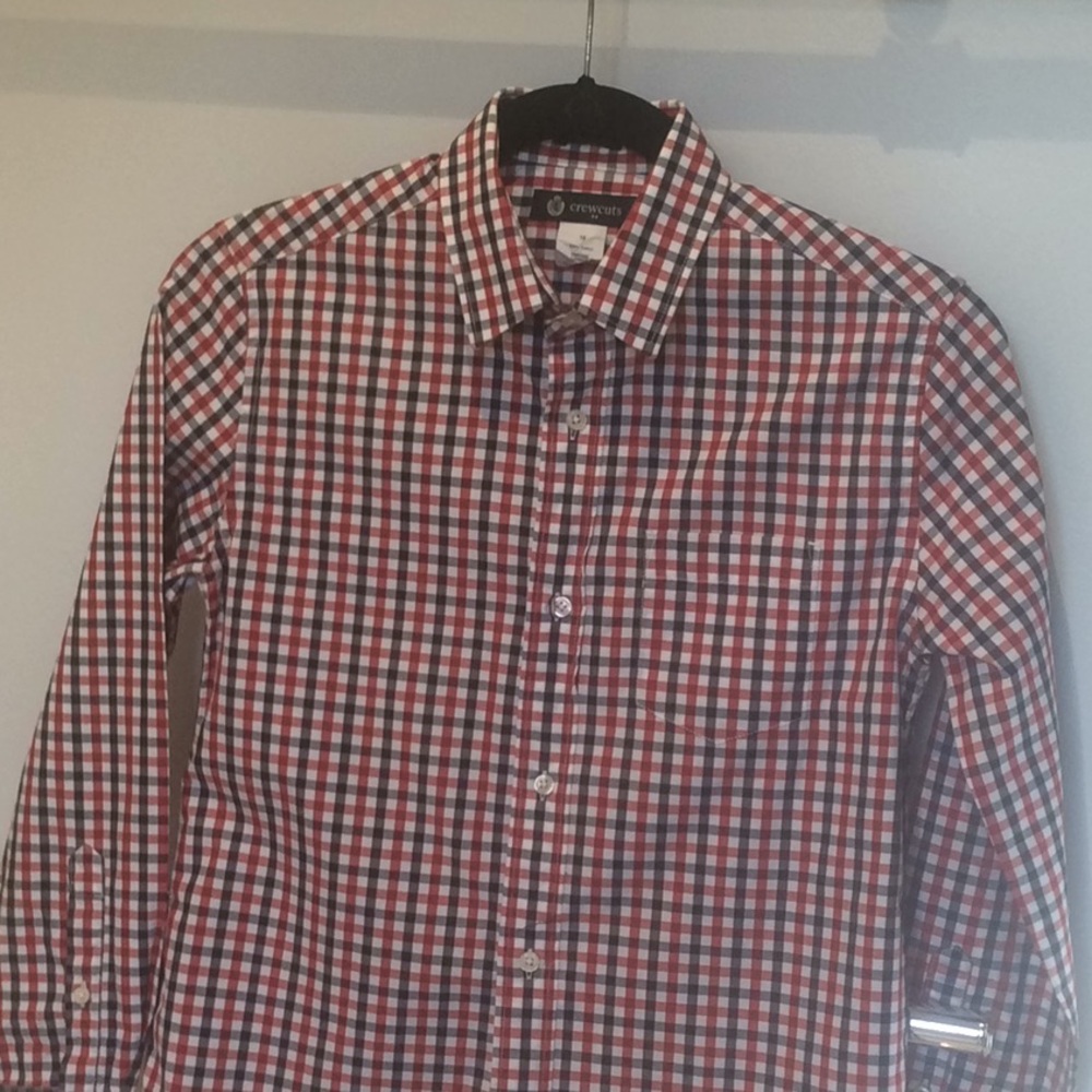 Boy’s crewcuts size 12 button down shirt